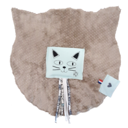 Doudou Dodyz Taupe Chat