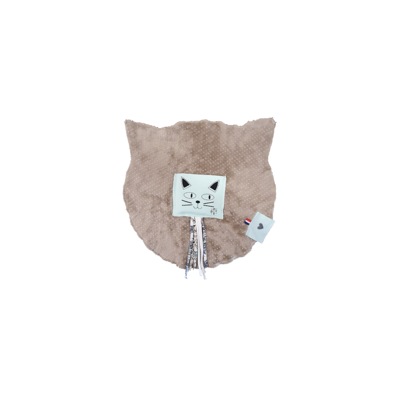 Doudou Dodyz Taupe Chat