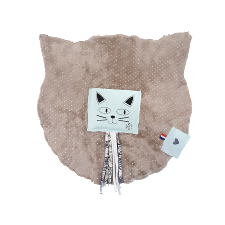 Doudou Dodyz Taupe Chat