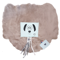 Doudou Dodyz Taupe Chien