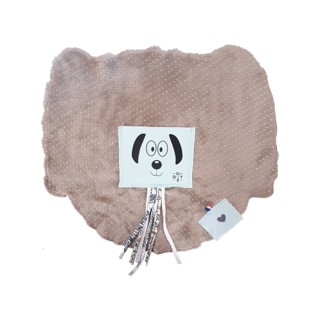 Doudou Dodyz Taupe Chien