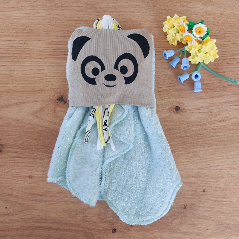 Doudou Dodyz Bleu Panda