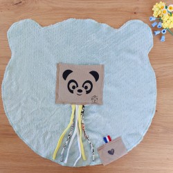 Doudou Dodyz Bleu Panda