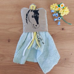 Doudou Dodyz Bleu Cheval