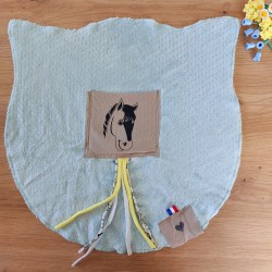 Doudou Dodyz Bleu Cheval