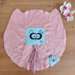 Doudou Dodyz Rose Hibou