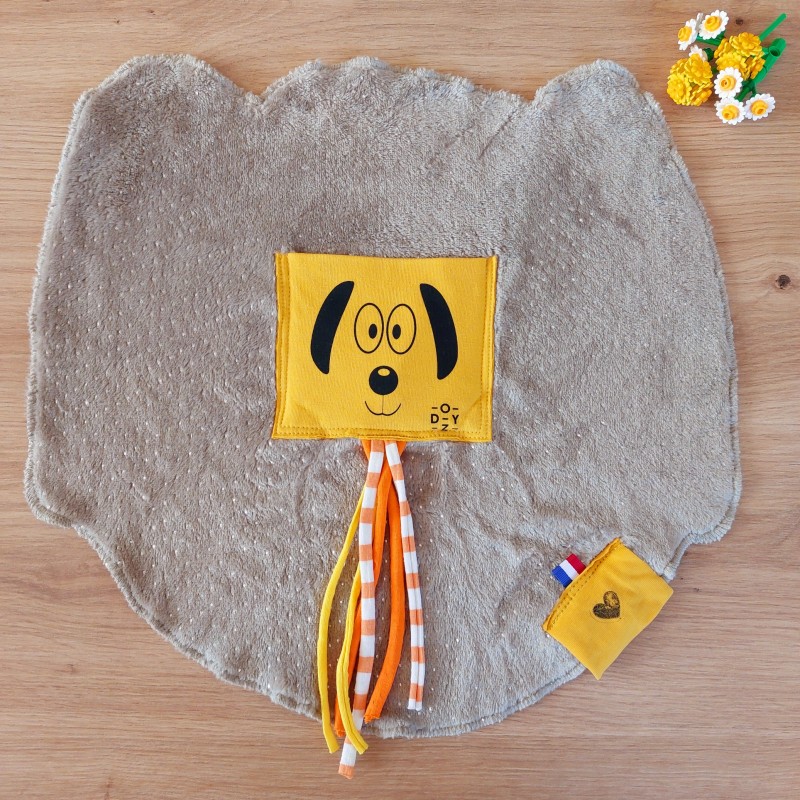 Doudou Dodyz Taupe Chien