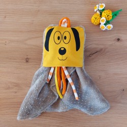 Doudou Dodyz Taupe Chien