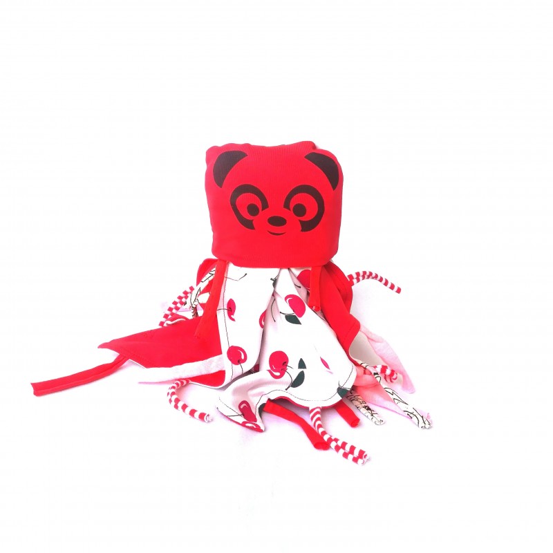 Doudou Couverture Cerise Panda